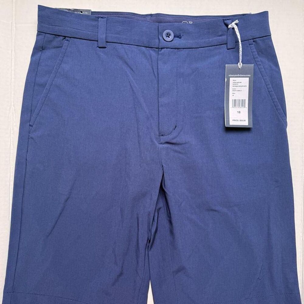 Vineyard-vines Boy's Navy and Blue Shorts